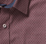 Thumbnail for your product : Johnston & Murphy Tonal Diamond Print Shirt
