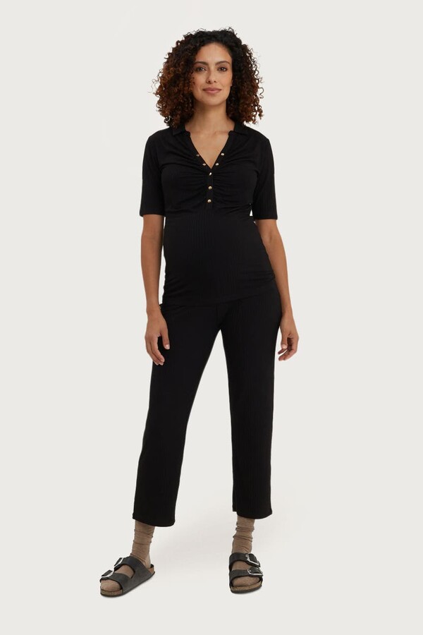 Nom Maternity Camilla Over-the-Belly Maternity Pants