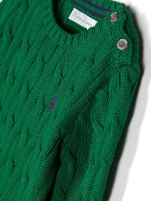 Ralph Lauren Kids Cable-Knit Cotton Jumper