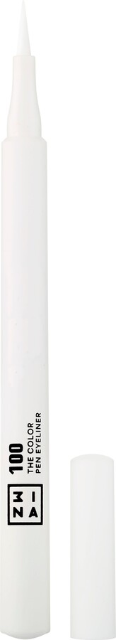 3INA The Color Pen Eyeliner - 100 White by for Women - 0.034 oz Eyeliner