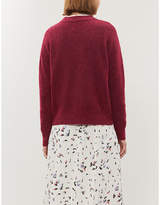 Thumbnail for your product : Samsoe & Samsoe Anour stretch-wool knit jumper