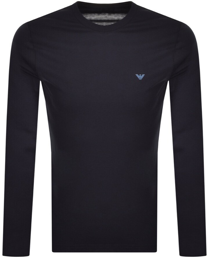 men's long sleeved armani top