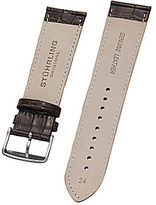 Thumbnail for your product : Stuhrling 29552 STUHRLING Stührling Mens Brown Leather Strap Spoke Watch