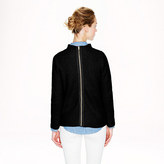 Thumbnail for your product : J.Crew Collection cashmere ribbed back-zip sweater