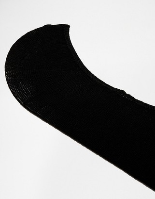 ASOS Invisible Socks In Black