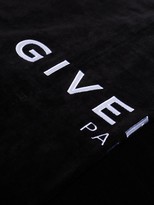 Thumbnail for your product : Givenchy Black Logo Towel