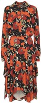 Thumbnail for your product : Dodo Bar Or Floral midi shirt dress