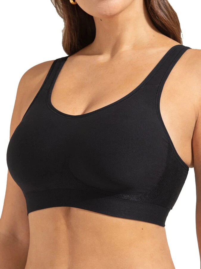 Truekind Shapermint Compression Wirefree Support Bra for Women Small to  Plus Size Everyday Wear - ShopStyle
