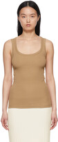 Thumbnail for your product : HUGO BOSS Beige Organic Cotton Tank Top