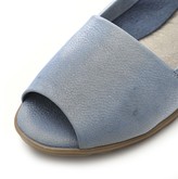 Thumbnail for your product : Shoon Pinda Light Blue Metallic Leather