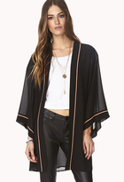 Thumbnail for your product : Forever 21 Vibrant Embroidered Floral Kimono