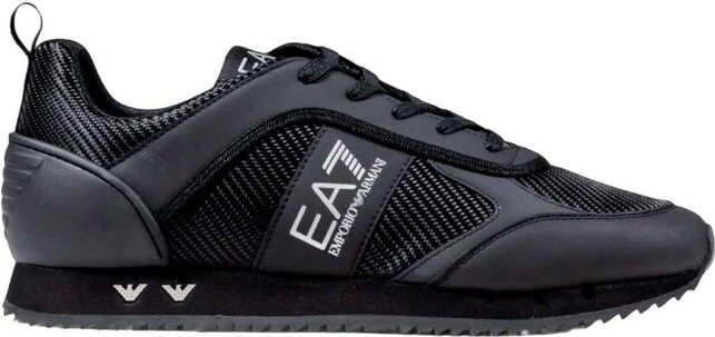 EA7 Emporio Armani Logo Printed Low-Top Sneakers
