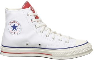Converse Hi 70s Trainers White University Red Egret Twisted Tongue