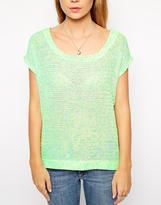 Thumbnail for your product : American Retro Laura Short Sleeve Sweater