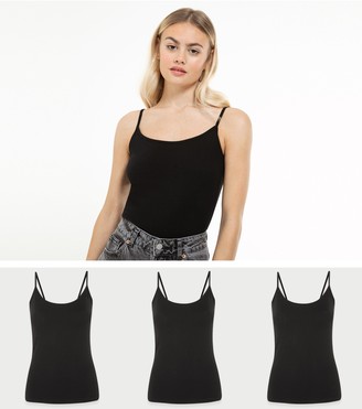 New Look 3 Pack Camis