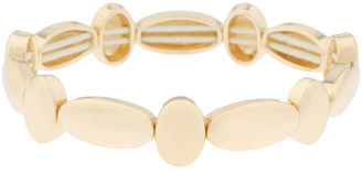Liz Claiborne Gold-Tone Stretch Bracelet