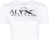 Thumbnail for your product : Alyx logo-print cropped T-shirt