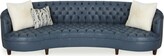 Thumbnail for your product : Haute House Magnolia Tufted Leather Sofa 126"
