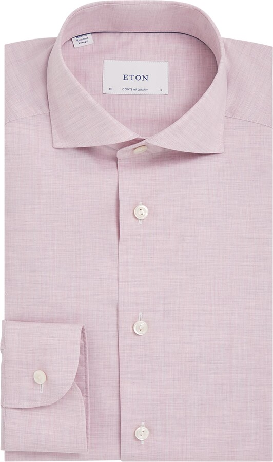 Eton Cotton Fine Twill Shirt