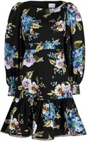 Thumbnail for your product : Erdem Rydal floral-print poplin dress