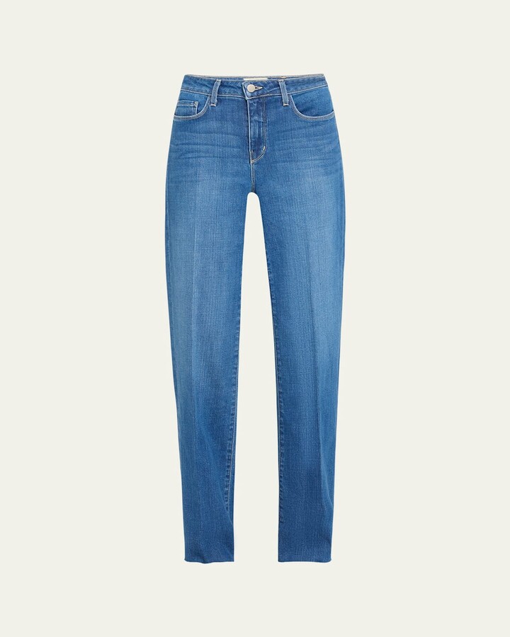 L'Agence Scottie High Rise Wide-Leg Jeans