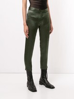 Thumbnail for your product : Ann Demeulemeester Crinkled Satin Trousers
