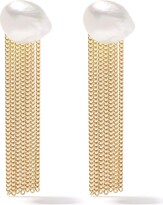 Thumbnail for your product : Wouters & Hendrix Gold 18kt yellow gold Pearl Tassel earrings