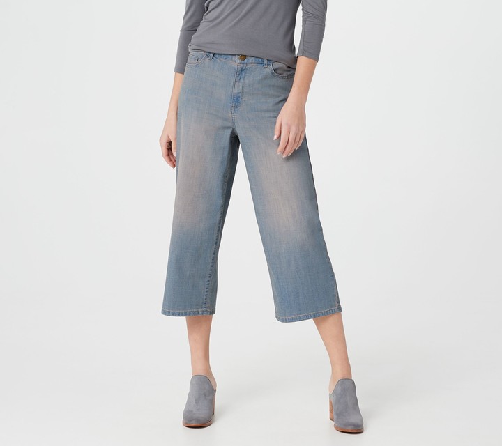 lightweight capri jeans