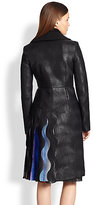 Thumbnail for your product : Marco De Vincenzo Scalloped Long Jacket