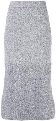 Tibi high-waisted knit skirt