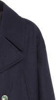 Thumbnail for your product : Givenchy Double Breasted Navy Wool Coat