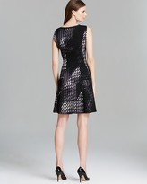 Thumbnail for your product : T Tahari Lucine Zip Front Dress