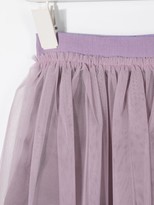 Thumbnail for your product : Il Gufo Elasticated Tulle Skirt