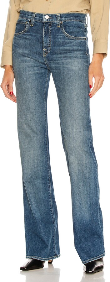 Nili Lotan Celia Wide Leg in Denim-Medium