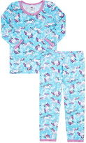 Thumbnail for your product : Esme Unicorn-Print Cotton-Blend Jersey Pajamas