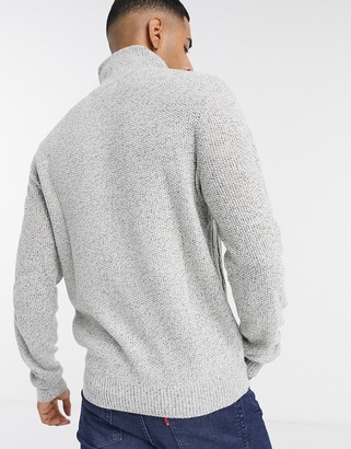 Jack and Jones Originals half zip sweater - ShopStyle
