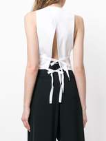 Thumbnail for your product : Ann Demeulemeester open back waistcoat