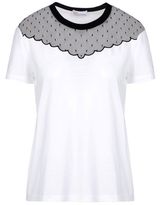 Thumbnail for your product : RED Valentino Scallop point d'esprit t-shirt