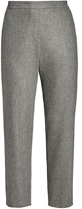 plus size wool pants