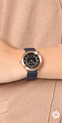Marc Jacobs Riley Leather Watch