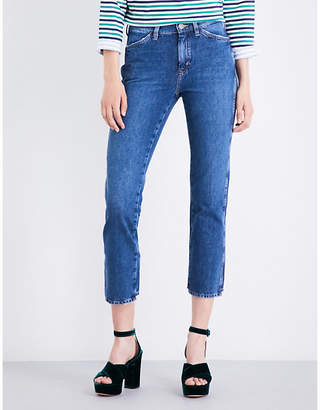 MiH Jeans Cult straight mid-rise jeans