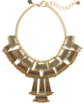 Thumbnail for your product : Sequin Crystal Frontal Statement Necklace