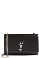 medium kate leather wallet on a chain