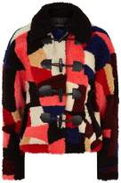 Thumbnail for your product : McQ Patchwork Shearling Jacket