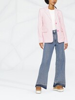 Thumbnail for your product : Kate Spade Pinstriped Single-Breasted Blazer