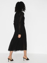 Thumbnail for your product : Saint Laurent Sheer Shirt Dress