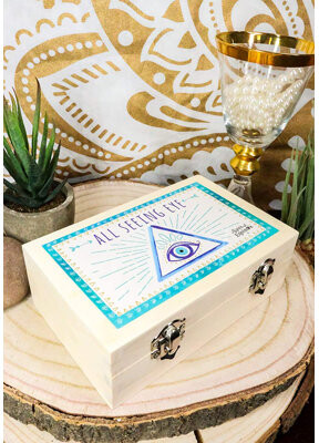 Johneisha Masonic Illuminati Eye Of Providence All Seeing Eye Of Of God Figurine