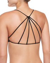 Thumbnail for your product : Free People Seamless Strappy Racerback Bra, Black