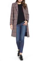 Thumbnail for your product : J.Crew Plaid Single Breasted Topcoat