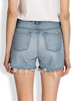 Thumbnail for your product : J Brand Carly High-Rise Cutoff Shorts